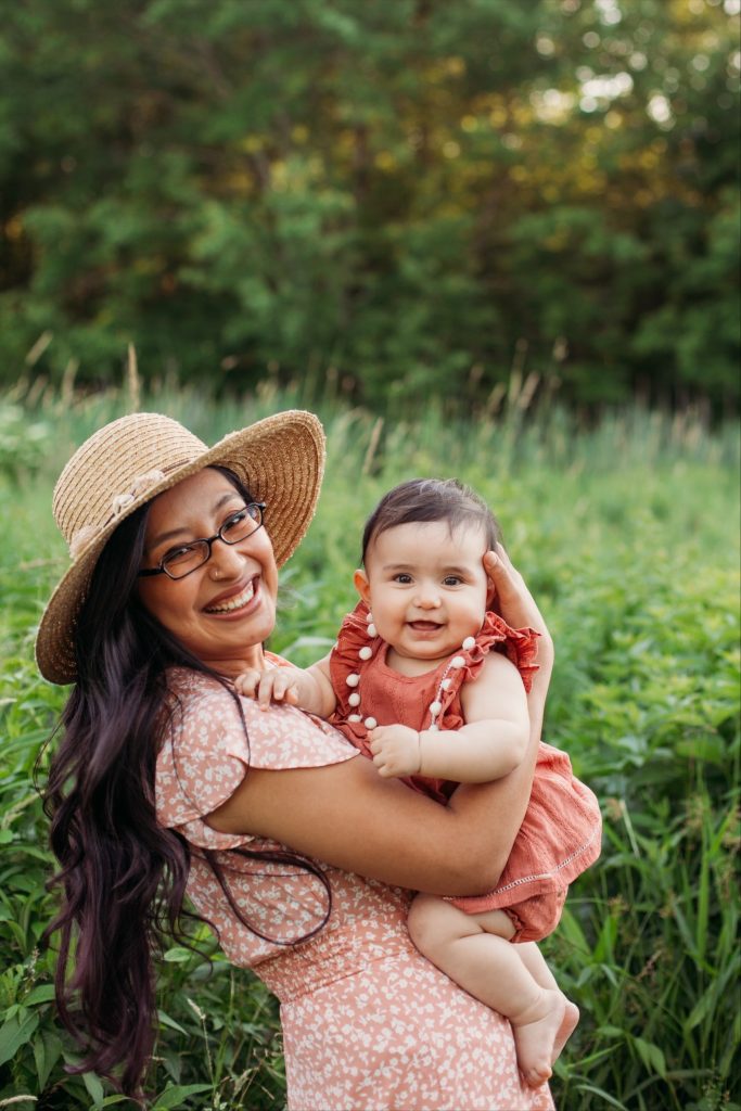 Lisseth and her daughter