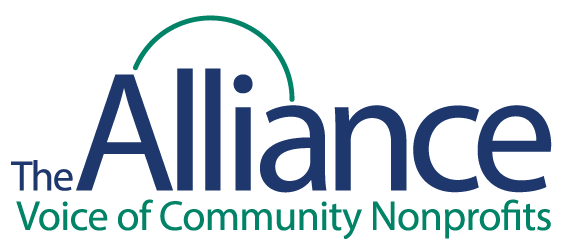 Logo for: The Alliance - Voice of Community Nonprofits